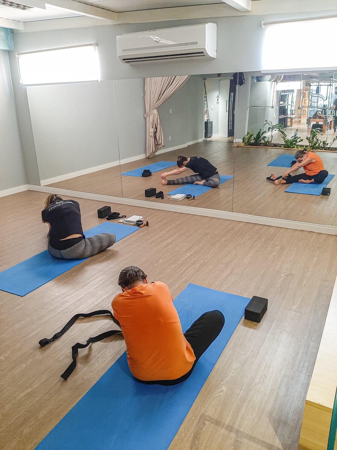 Aulas Reservadas de Pilates e Yoga